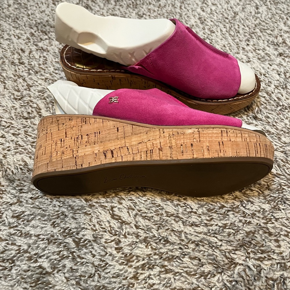 Sam Edelman wedges. Size 8.5. No box. Like new